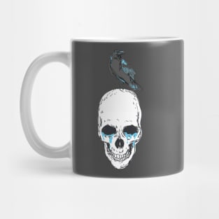 Crying skeleton Mug